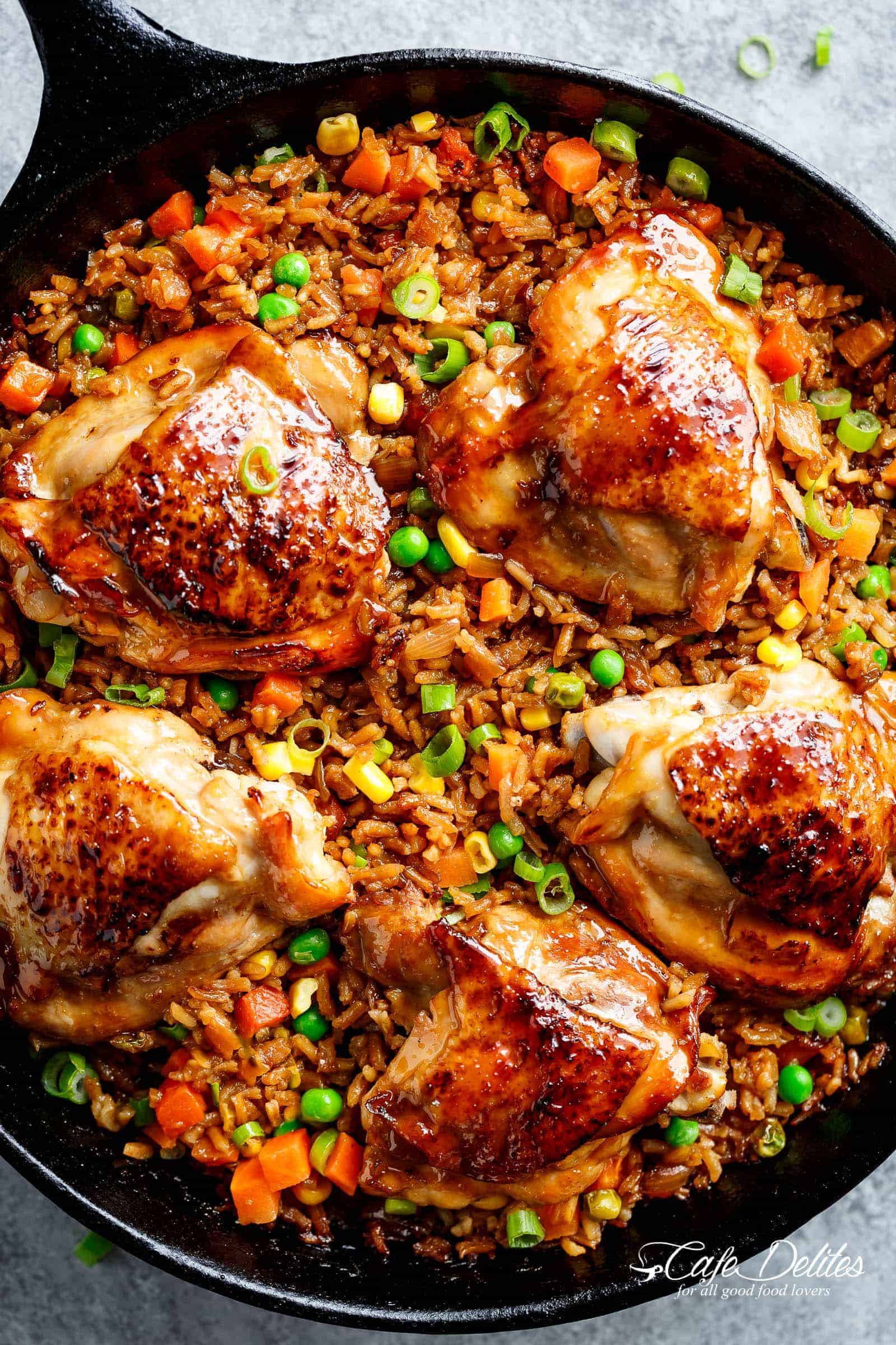 Maximize Flavor: Oven-Baked One Pan Asian Chicken & Rice Recipe